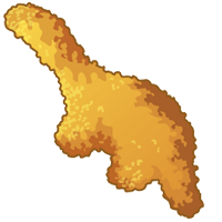 Dinosaur Chicken Nugget