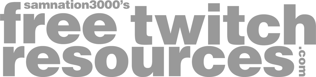 Free Twitch Resources
